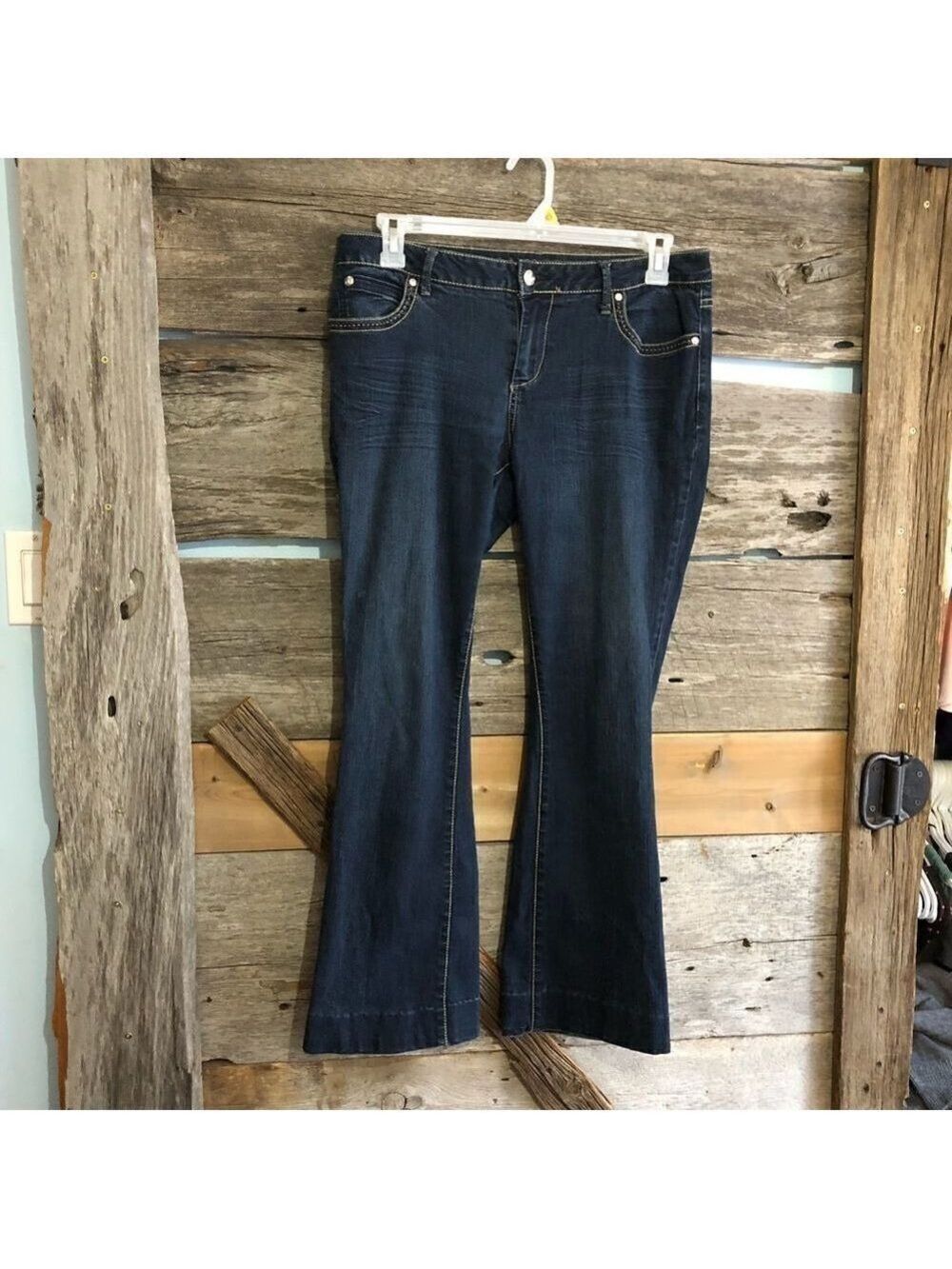 ISPIRI dark wash denim size 10X33
